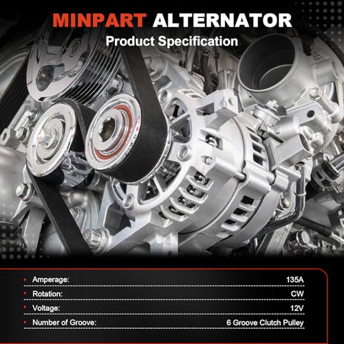 11672 New Alternator Compatible with Acura RDX 2013 2014 2015 V6 3.5L - size: 11672