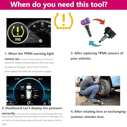 2026 Version EL-50448 GM TPMS Relearn Tool Chevy TPMS Relearn Tool for GM - size: Without Battery