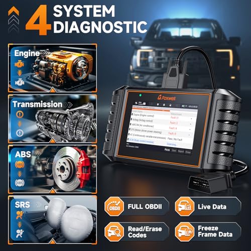 FOXWELL NT716 Bidirectional OBD2 Scanner 4-System Code Reader for Mechanics