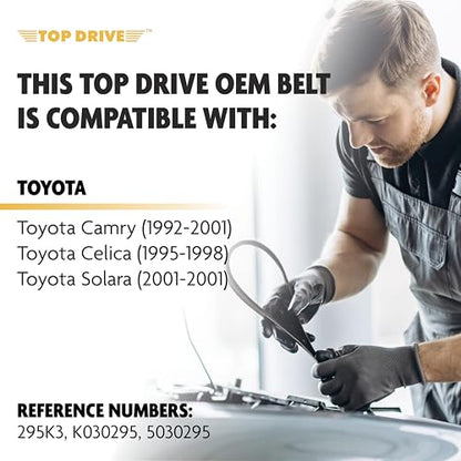 Top Drive, 3PK750, Premium Engine EPDM Serpentine Belt, 30.08" Length - size: 3PK750