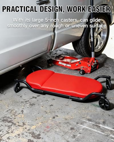 INCENDIOS 43.4 Inch Heavy Duty Mechanic Creeper, Automotive Rolling Creeper