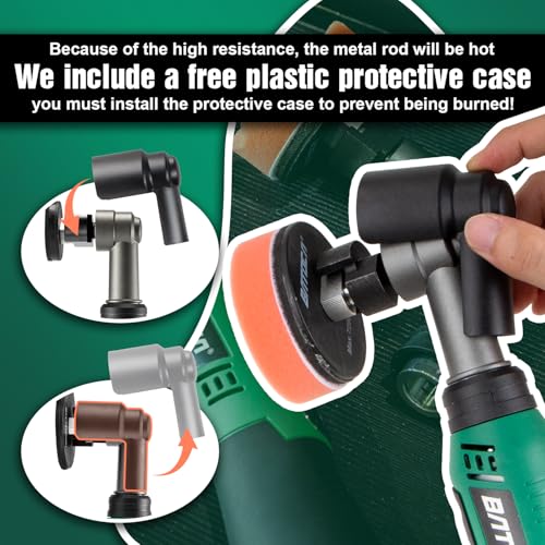 BATOCA S6 Mini Cordless Polisher 2 Heads for Car/Motorcycles Detailing Kit - size: Pro kit with 2 batteries