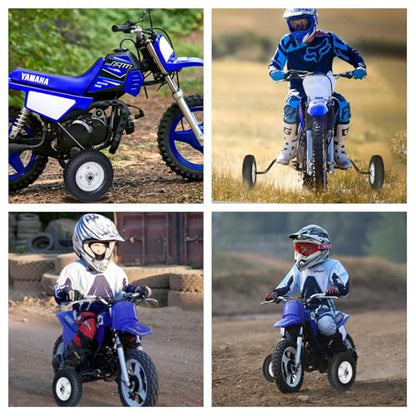 Dirt Bike Training Wheels, For Razor mx350 mini bike wheels,Compatible with razor MX125 MX400 Honda CRF50 XR50 Z50 Z50R Yamaha PW50 TTR50,and Suitable for All Kinds of 50CC Dirt Bike, Easy to Install
