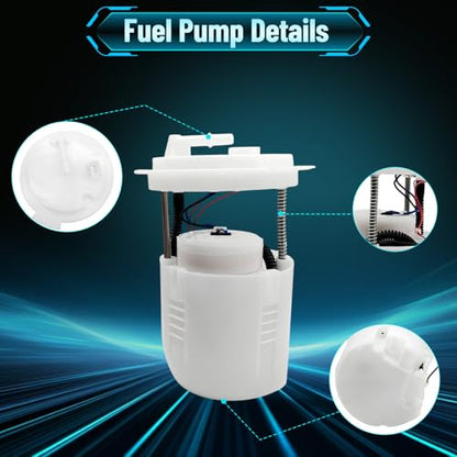 Electric Fuel Pump Assembly E7220M Compatible with 2007-2016 Jeep Compass Patriot 2.0L 2.4L, for Dodge Caliber 2007-2011, Replaces SP7040M 5183201AB - color: E7220M