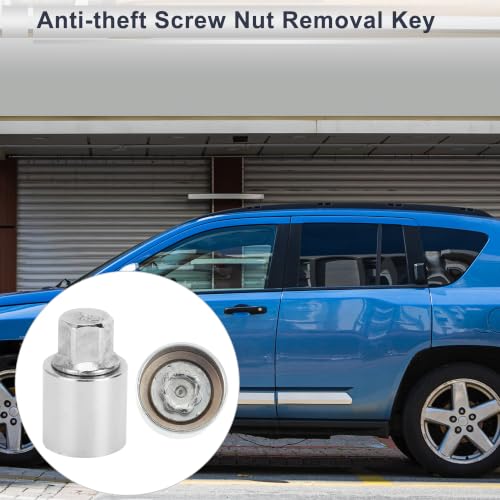 Wheel Lock Lugnut for Jeep Compass #802 Anti-theft Screw Nut Removal Key Socket 1pc - size: 802