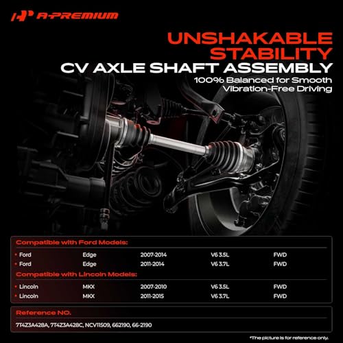 A-Premium Front Right Passenger Side CV Axle Shaft Assembly - style: Front Passenger Side