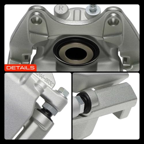 A-Premium Rear Right Passenger Disc Brake Caliper with Bracket - style: Rear Passenger