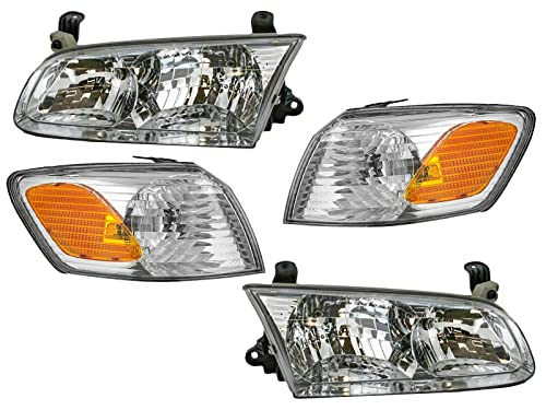 For Headlight Corner Lamp Combo 2000 2001 01 00 Camry Pair Passenger Driver Side - color: 2000-2001 Camry Combo