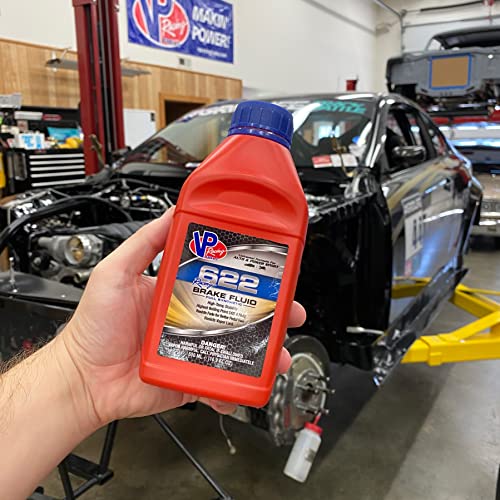 VP Racing 2551, 622 Racing Brake Fluid Full Synthetic DOT 4-500ml (1 Pack) - size: 1 Pack