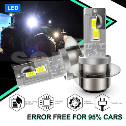 SOFOC P36D LED Bulbs High/Low Beam For Motorcycle/Car Fog Light Bulb DC 12V-18V 60W 4000Lm Super Bright 3570 4SMD White 1PCS