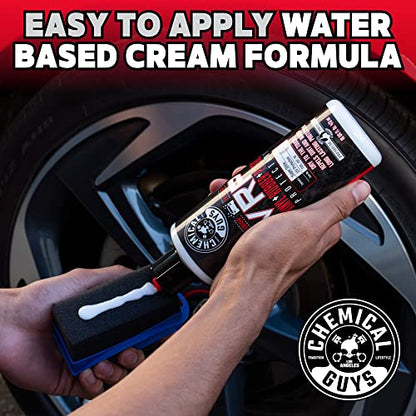 Chemical Guys TVD_107_16 VRP Vinyl, Rubber and Plastic Non-Greasy Dry-to-the-Touch Long Lasting Super Shine Dressing for Tires, Trim and More, Safe for Cars, Trucks, SUVs, RVs & More, 16 fl oz - size: 16 Fl Oz (2-Pack)