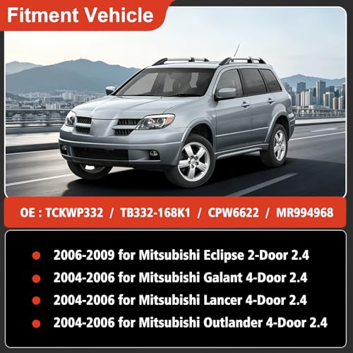 Timing Belt Kit with Water Pump Compatible with Mitsubishi - size: ZSD-005