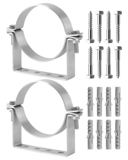 4 Inch Pipe Hanger Chimney Support Bracket - size: Diameter: 4 Inches
