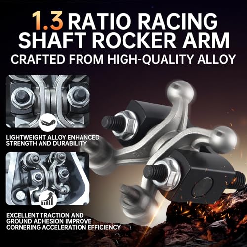 212nonhemi 1.3 Ratio Solid cast Racing Shaft Rocker Arm & 26lb Race Springs - size: with 26lb springs