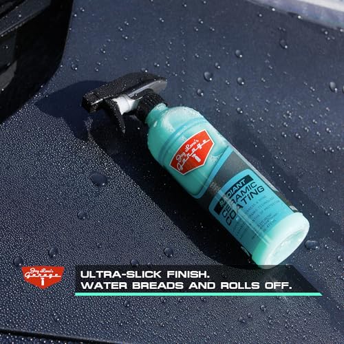 Jay Leno's Garage Radiant Ceramic Coating Cars and Trucks, Easy-to-Apply Long-Lasting Ceramic Coat Protection, Enhances Shine and Gloss