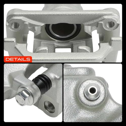 A-Premium Rear Left Driver Disc Brake Caliper with Bracket - style: Rear Driver Side