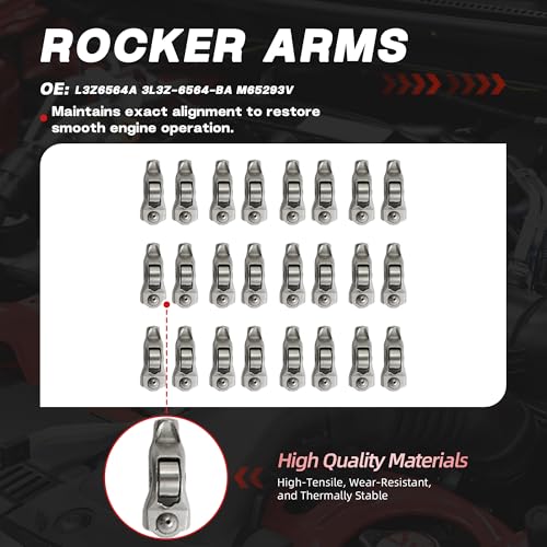Camshaft Rocker Arms Lifters Timing Chain Kit For Ford Lincoln 5.4L 04-12