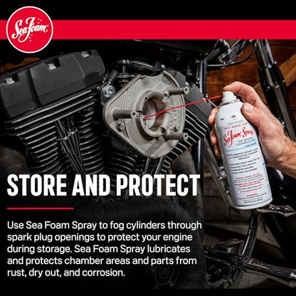 Sea Foam Spray Upper Engine Cleaner and Lube, SS14, 14 oz, Pack of 6 - size: Pack of 6