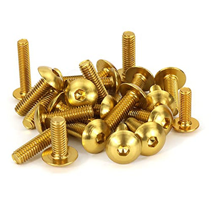 Universal Fairing Bolt Kits Fit for CRF/YZ/NINJA/GSX/DRZ Series - color: Gold
