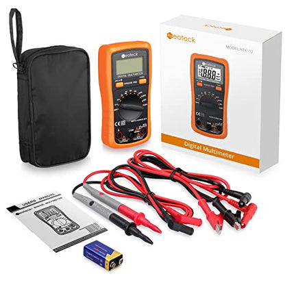 Neoteck Auto-Ranging Digital Multimeter with Backlit LCD,2000 Counts