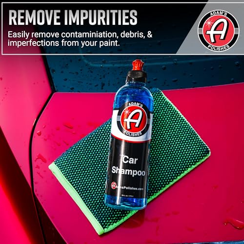Adam's Clay Mitt Kit (Green) - Car Detailing Clay Bar Kit W/Detail Spray Lubricant for Auto Detail Paint Decon - Quickly Removes Debris from Your Vehicle Exterior Paint, Glass, Wheels, Chrome & More - size: Green - Kit