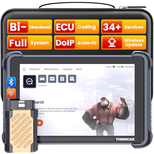 THINKCAR Bidirectional Scan Tool THINKSCAN 689BT OBD2 Scanner for Car