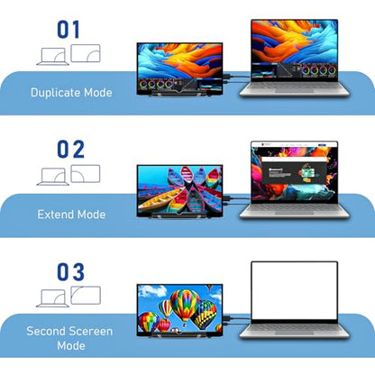 HAMTYSAN Upgraded Version 7'' Raspberry Pi Screen HDMI Monitor 800x480 LCD Screen Mini Small Monitor for Raspberry Pi 4/3/2/Zero/B/B+ Win11/10/8/7 (Non-Touch), Dual Speakers, Driver Free