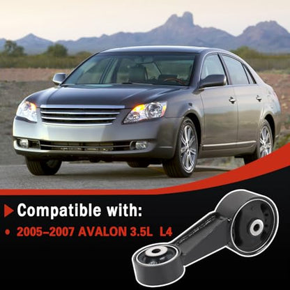 1PCS Rear Torque Strut Engine Mount Compatible with 2005 2006 2007 Avalon 3.5L OE:A62078 123630P020 - size: 2005-2007 Avalon 3.5L A62078