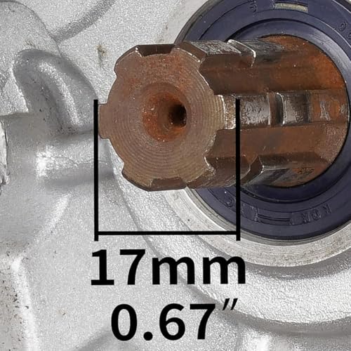 420 10T 17mm Chain Sprocket with Buckle Motorcycle Front Sprocket Gear fits for 50cc 70cc 90cc 110cc 125cc 140cc 160cc Engine Pit Dirt Mini Bikes Go Kart Trail Quad ATVs 4 Wheeler Moped(1 Set) - style: 10T