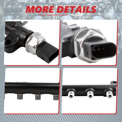 1Pc 7030409 Fuel Common Rail Fits For D24 2.4L Diesel Engines
