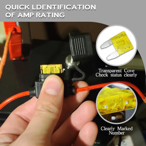 Standard Car Fuse, Professional Blade Fuses Automotive, 120PCS