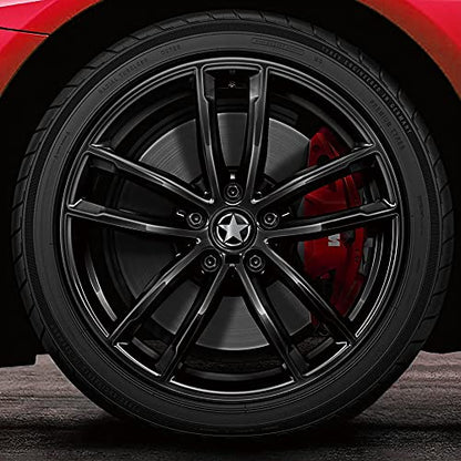 4 x 60mm 3D Domed Car Wheel Centre Center Off Road Rims Stickers Decals for Caps Vehicle Auto Tuning US Star Silver Emblem A 4160