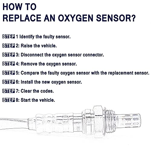 HiSport 250-24773 O2 Oxygen Sensor Upstream Downstream 12590035