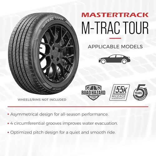 Set of 4 Mastertrack M-TRAC TOUR 215/50R17 95V XL All Season Tires - size: 215/50R17