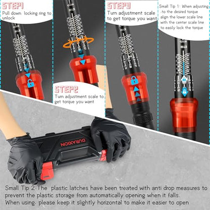 1/4-Inch Drive Torque Wrench 20-240in.lb/2.3-27.1Nm - size: 1/4" DR.『20-240 IN.LB』