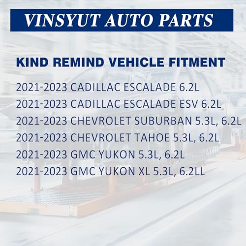 2X Engine Mount Left & Right fit for Cadillac Escalade Vinsyut 2019-25 - color: Cadillac Escalade/GMC Sierra 1500 2019-2025