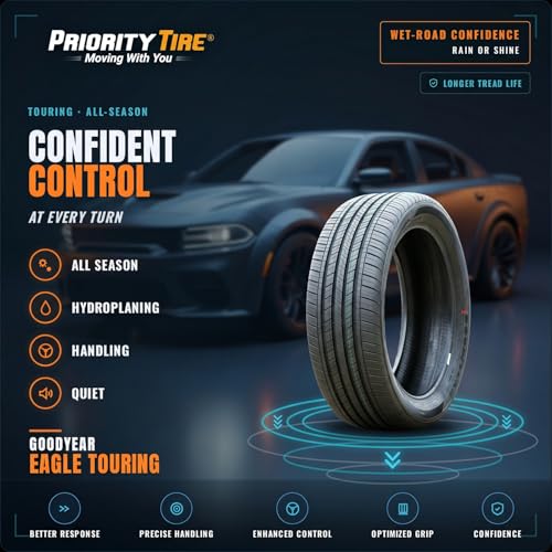 Goodyear Eagle Touring 245/40R20 99W XL Tire - size: 245/40R20 99W XL