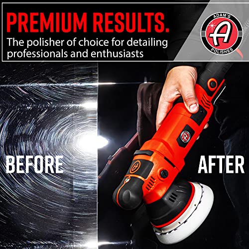 Adam's Polishes SK Pro 15mm Car Polisher - Professional Buffer Polisher For Car Detailing | Use W/Car Polish, Polishing Compound, or Car Scratch Remover | Car Wash Clay Bar Ceramic Coating - size: 15mm Polisher (1 Item)