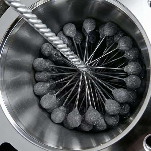 Garhgi 3 Inch (76.2mm) Cylinder Hone with 320 Grit Flexible Resilient Ball - size: 3.000"(76.2mm), style: 320 Grit