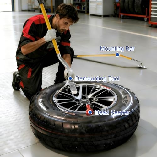 Tire Hammer Tire Bead Breaker and Tire Mount Demount and Tire Iron Tool for Tire Changing Tool Tire Changer Kit