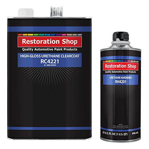 Restoration Shop 2.1 VOC High Gloss Automotive Urethane Clear, Gallon Kit