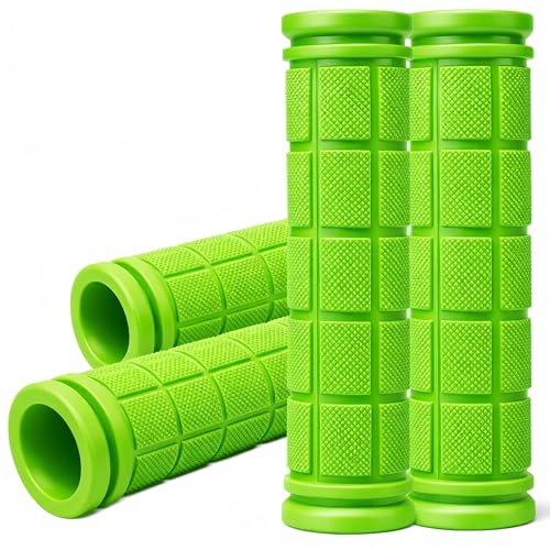 CHUNZEXI 4 PCS Rubber Bike Handlebar Grips - color: Green