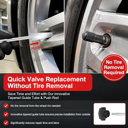 Tire Valve Stem Core Tool Kit for Car Truck ATV Lawn Mower