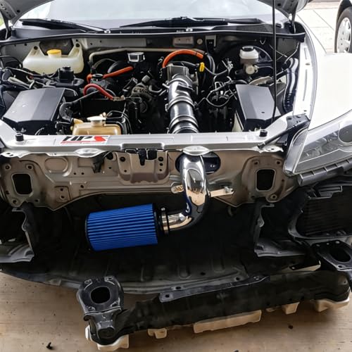 PHILTOP 3.5" Cold Air Intake Kit System for Mazda R-X-8 2004-2011, Blue - color: Blue, size: 2004-2011 RX-8