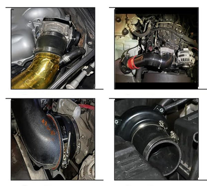 2.75" ID 90 Degree Elbow Silicone Coupler Reinforced Hose,4-Ply Turbo/Intercooler/Intake Piping Industrial Hydraulic (70mm) - size: 2.75"