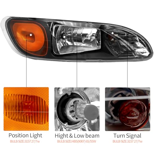 Headlight Fit 2005-2016 Peterbilt 387/386/384/325/330/335/337/340/348/382