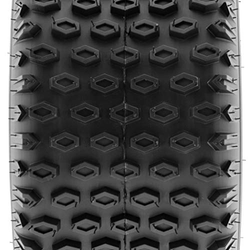 Set of 2 SunF A012 XC Sport-Racing ATV/UTV Off-Road Tires 18x9.5-8, 6PR, Knobby Tread - size: 18x9.5-8