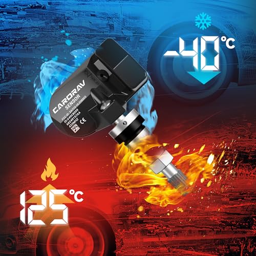 TPMS Sensor, 433MHz Tire Pressure Monitoring Sensor for 13-24 Jeep Cherokee - size: 68249197AA