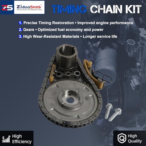 For 2007-2013 GM Gen4 4.8l 5.3l 6.0l 6.2l Timing Chain Kit & Oil Pump