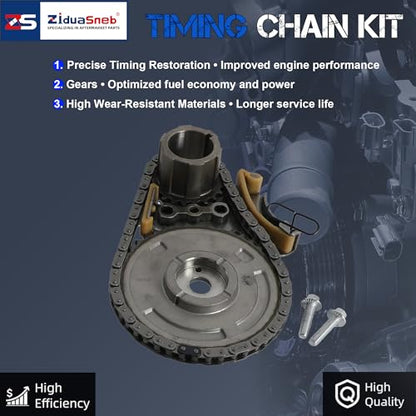 For 2007-2013 GM Gen4 4.8l 5.3l 6.0l 6.2l Timing Chain Kit & Oil Pump